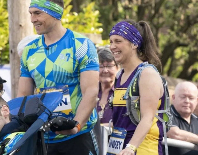 Rob Burrow Leeds Marathon