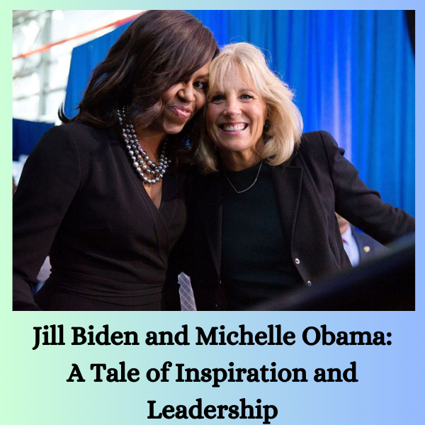 Jill Biden and Michelle Obama